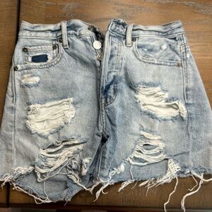 AE Distressed Boyfriend Shorts - 0